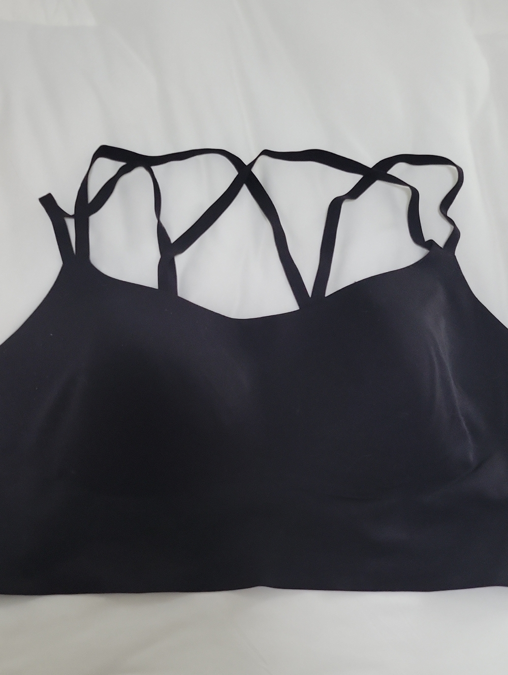 aerie Black Strappy Seamless Bralette